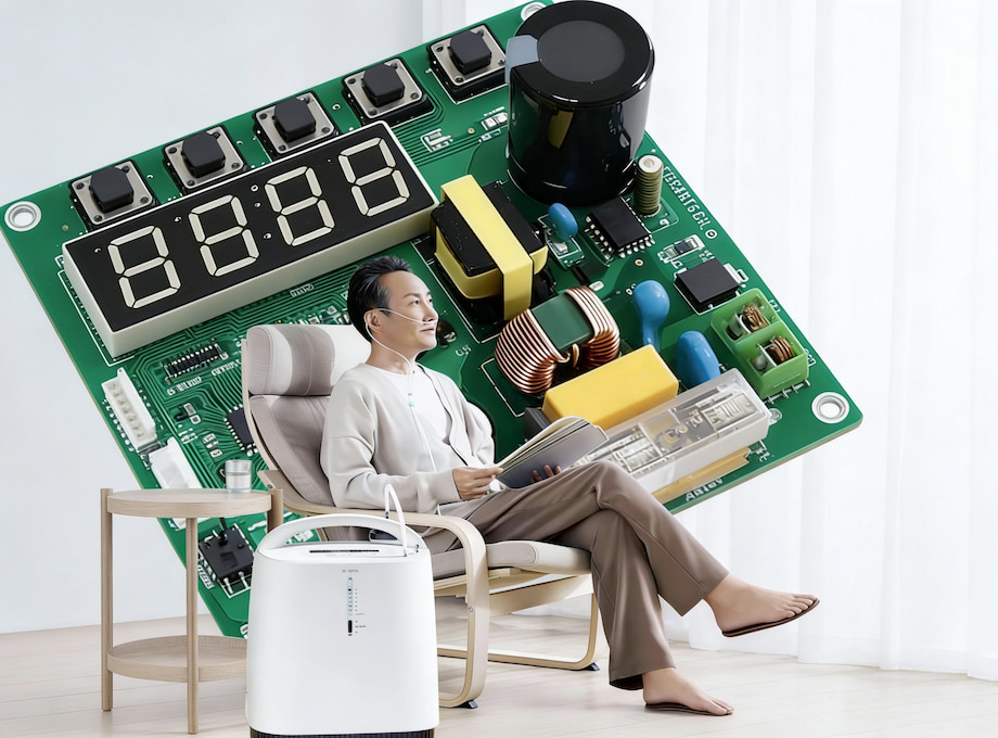 How to Toubleshoot Oxygen Concentrator PCB Faults?
