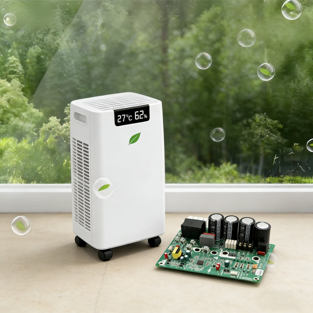 Universal Smart Dehumidifier Control Board PCB - FOC Inverter, Wi-Fi Compatible with PID Algorithm