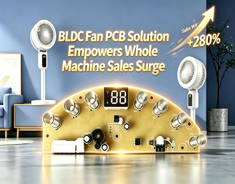 Excellence Going Global ! Our Sensorless FOC + BLDC Fan pcb Solution Receives Official Commendation from Overseas Customer